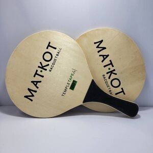 W4W Kadima Beach Paddle Ball Racket Set